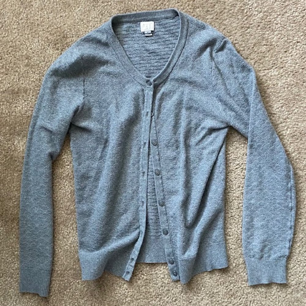 Set of 3! A New Day Cardigans (Grey, Blue, Black)